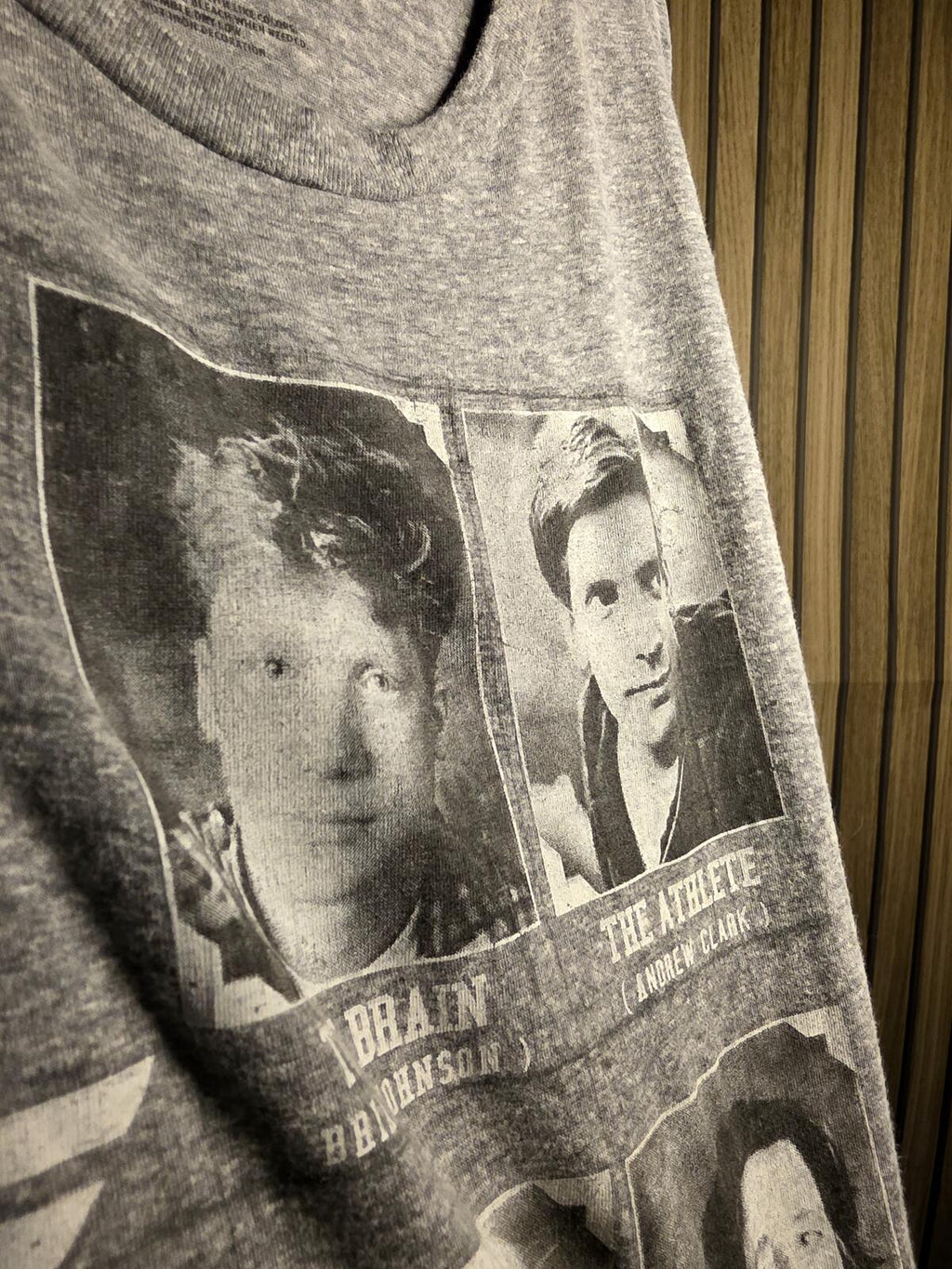 The Breakfast Club Class of 1985 Graphic T-Shirt Grey XL