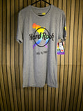 Freddie Mercury x Hard Rock T-shirt All Is One Rainbow Logo Grey XS