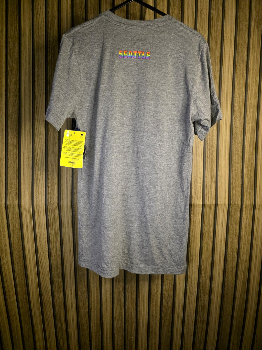 Freddie Mercury x Hard Rock T-shirt All Is One Rainbow Logo Grey XS