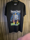 Joe Cool Snoop Dogg Graphic Black T-Shirt Size Regular Large