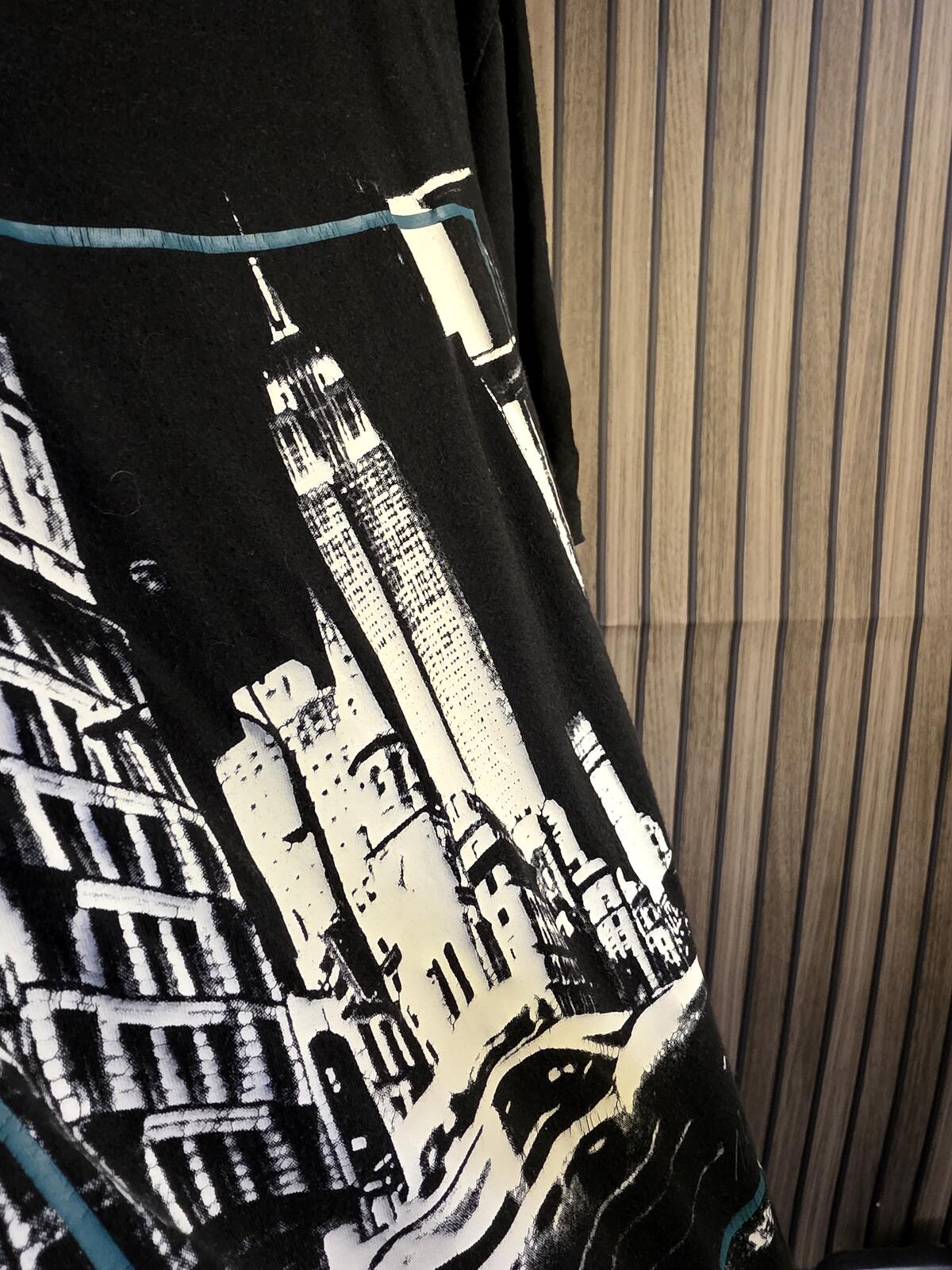 Banana Republic Men's Black Graphic T-Shirt XL