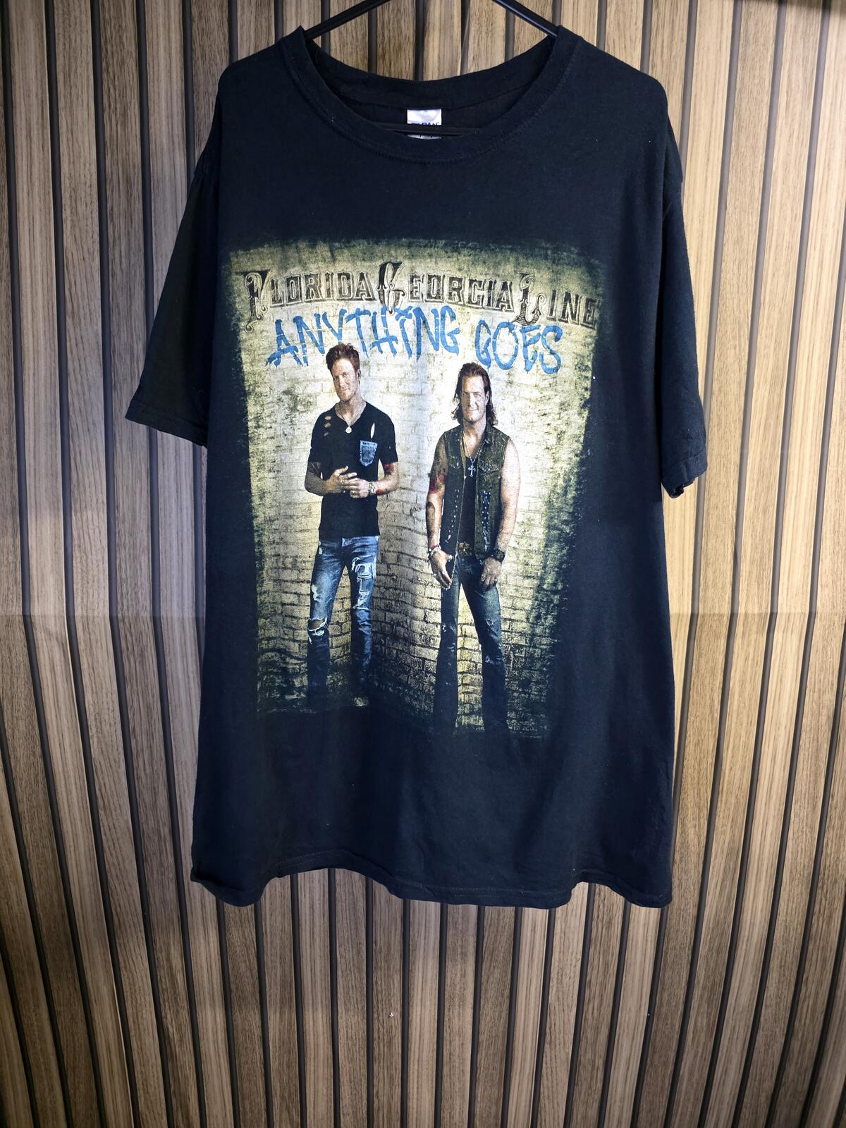 Florida Georgia Line Anything Goes Tour T-Shirt Large