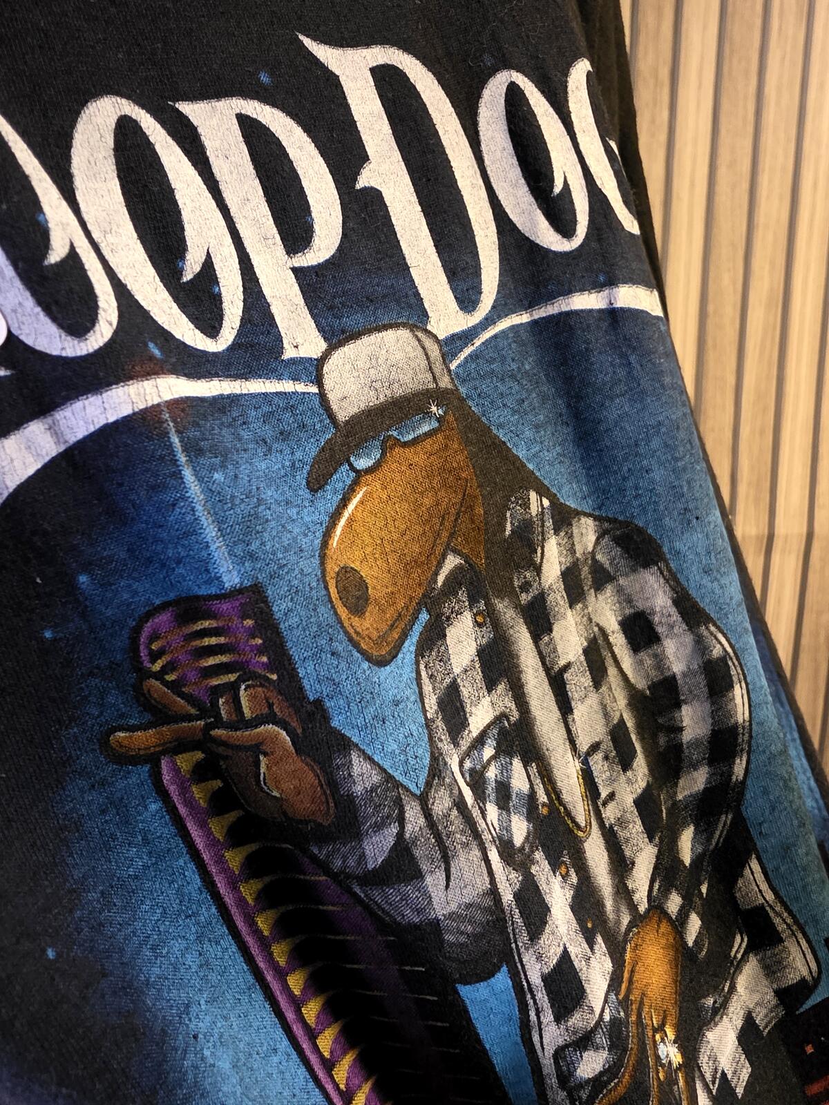 Snoop Dogg Black Graphic T-shirt Size M