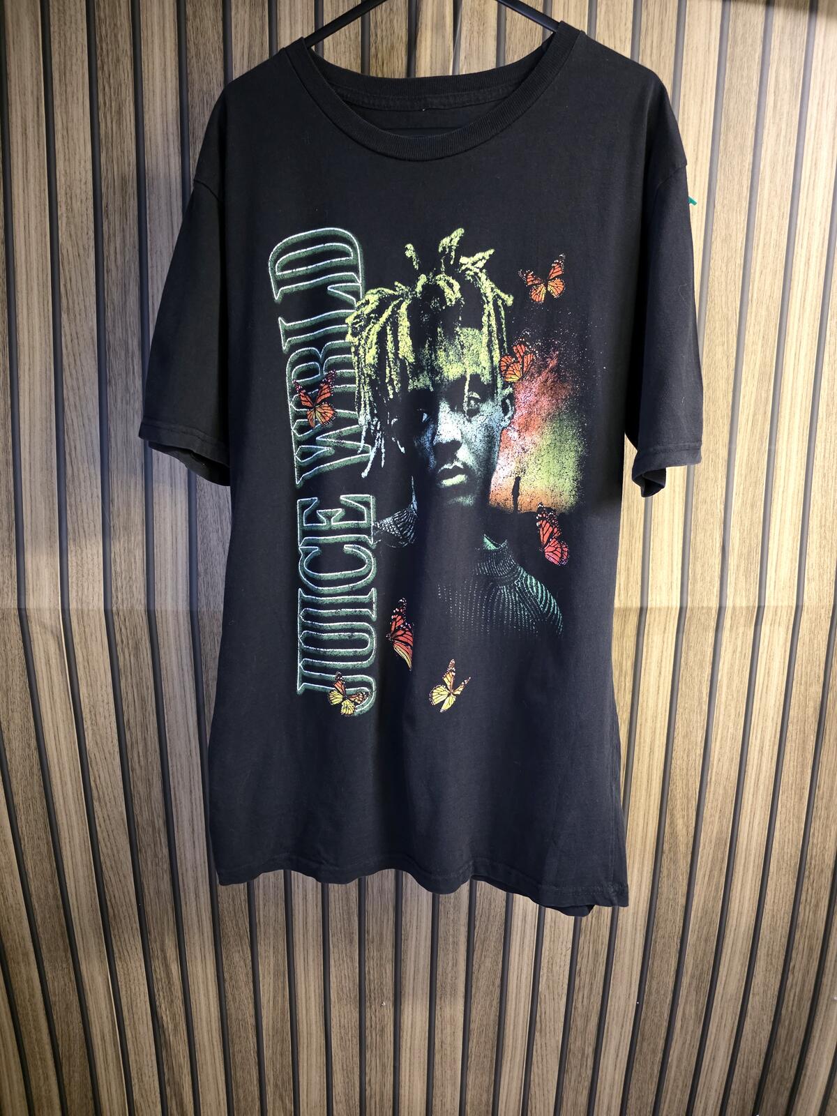 Juice Wrld Black Graphic T-Shirt Medium