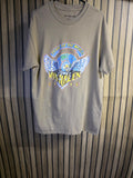 Van Halen Tour of the World 1984 Graphic T-Shirt Brown Medium