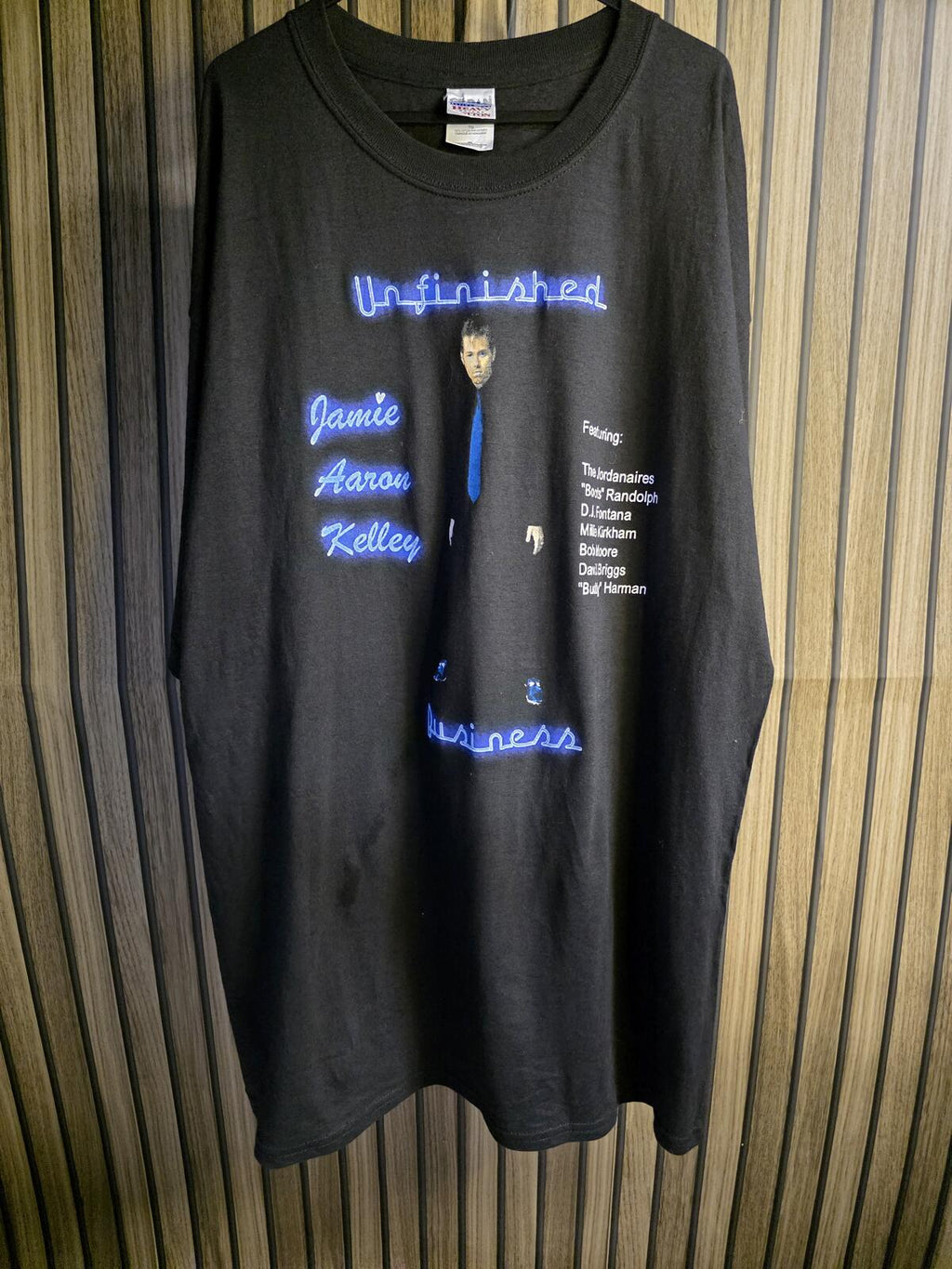 Gildan Unfinished Business Graphic T-Shirt Black XL