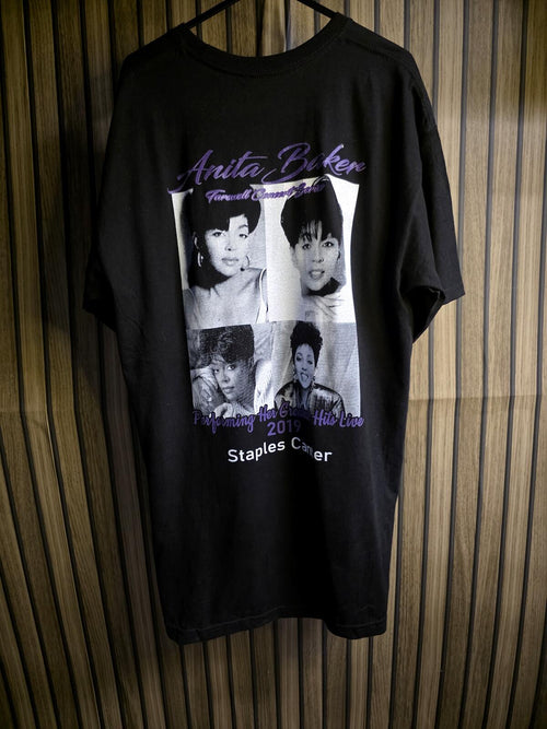 Anita Baker The Soul Of Farewell Concert Series Black T-Shirt Large