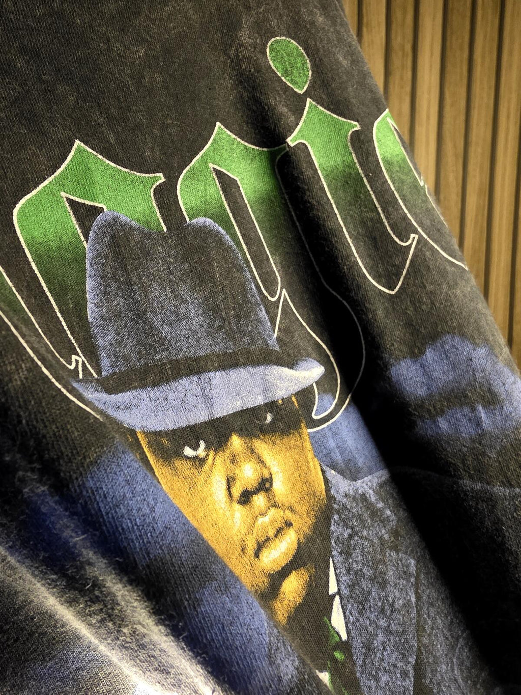 The Notorious B.I.G. Biggie New York Graphic T-Shirt Black Large