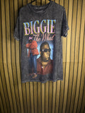 The Notorious B.I.G. Biggie The What Graphic T-Shirt Black Small