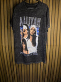Aaliyah Princess of R&B Graphic T-Shirt Black Size S