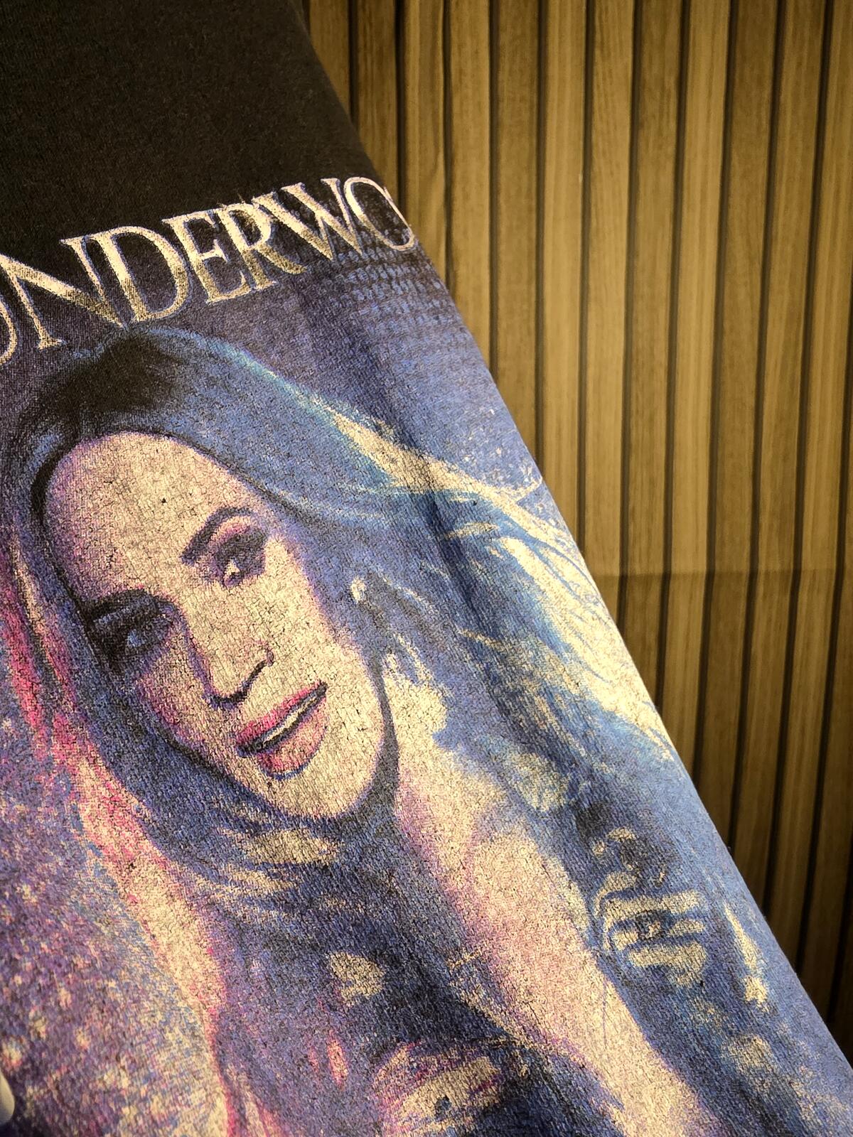 Carrie Underwood The Denim & Rhinestones Tour Black Graphic T-Shirt Size XL