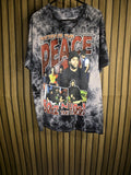 Boyz n the Hood Increase The Peace Tie-Dye Graphic T-Shirt Black Medium