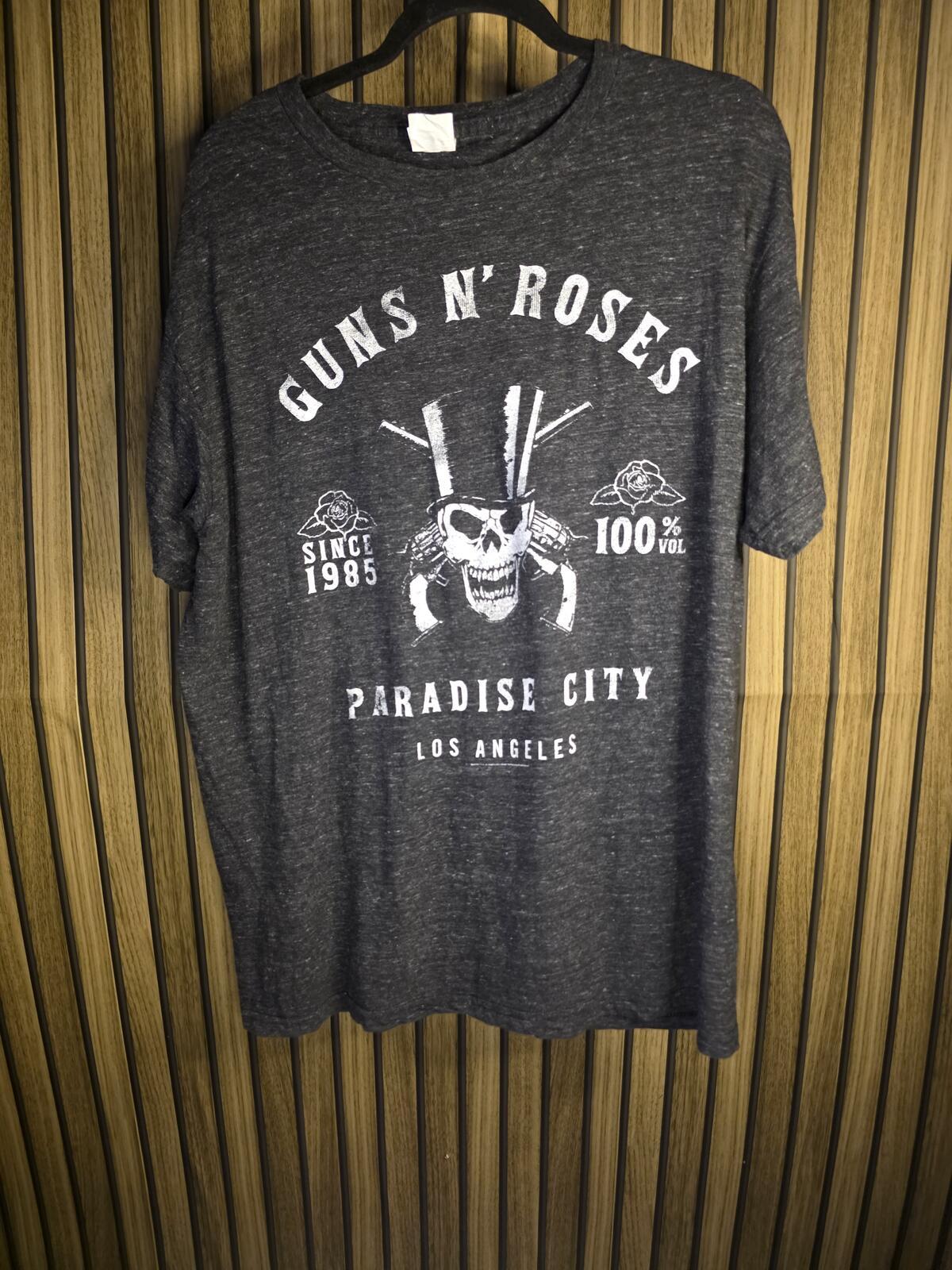 Bay Island Guns N' Roses Paradise City Graphic T-Shirt Charcoal XL