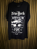 Popular Poison New York Graphic T-Shirt Black Large