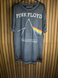 Pink Floyd The Dark Side of the Moon Graphic T-shirt Blue Medium