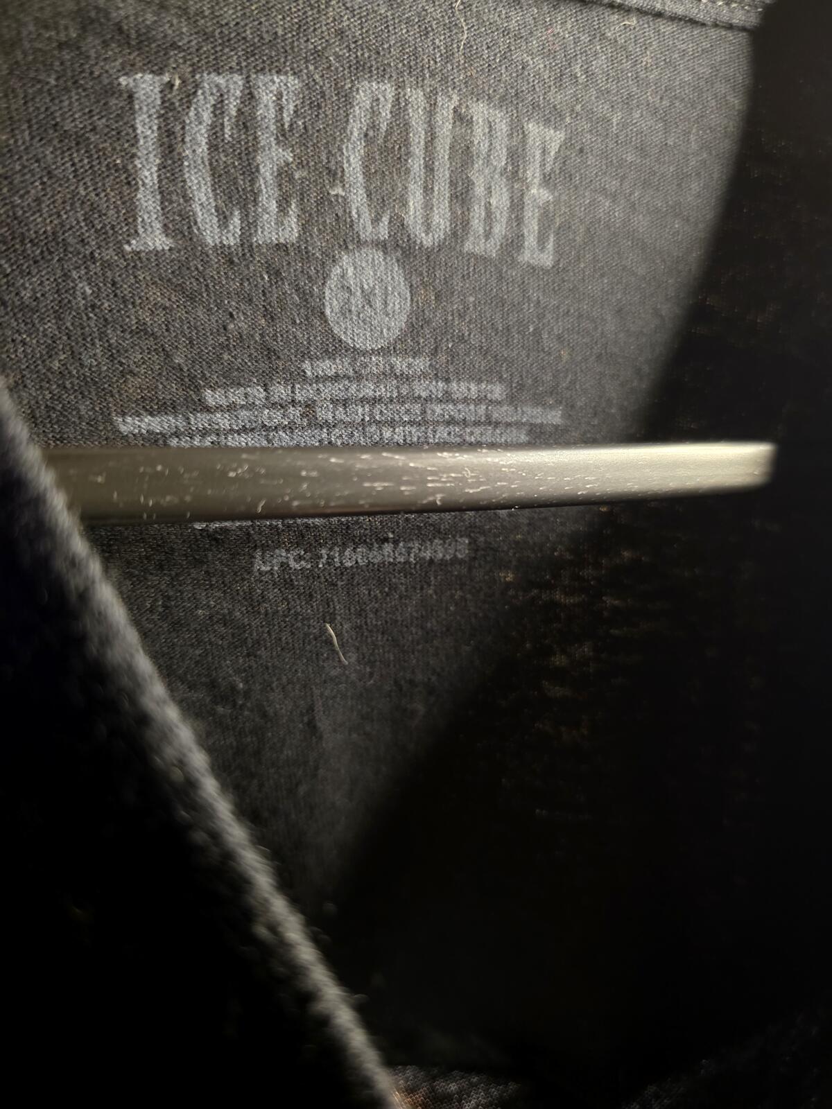 Ice Cube Black Graphic T-Shirt Size L