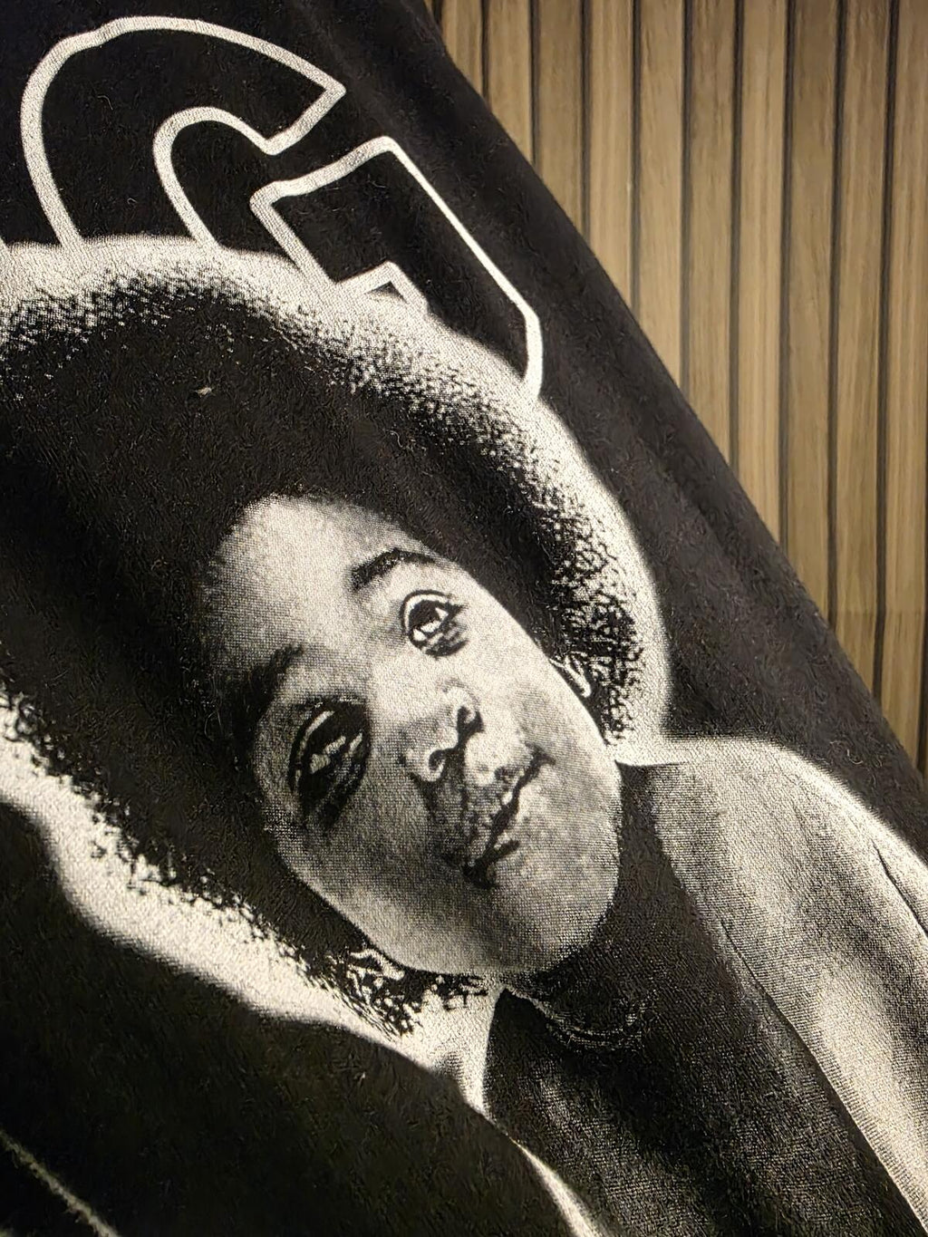 Biggie Smalls Graphic T-Shirt Black Size M