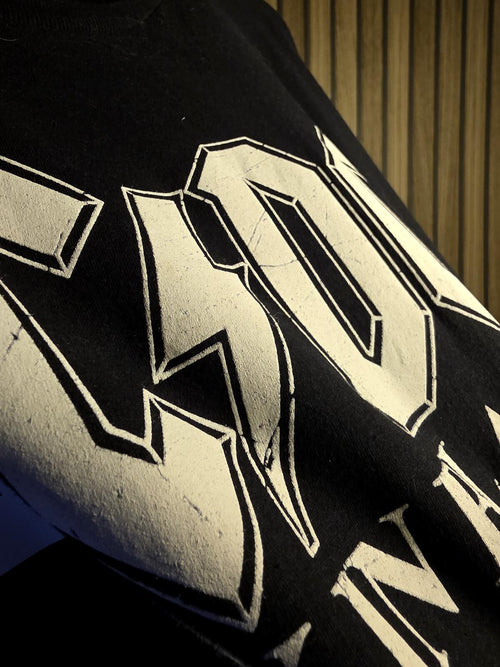 AC/DC Back In Black Graphic T-Shirt Black 2XL
