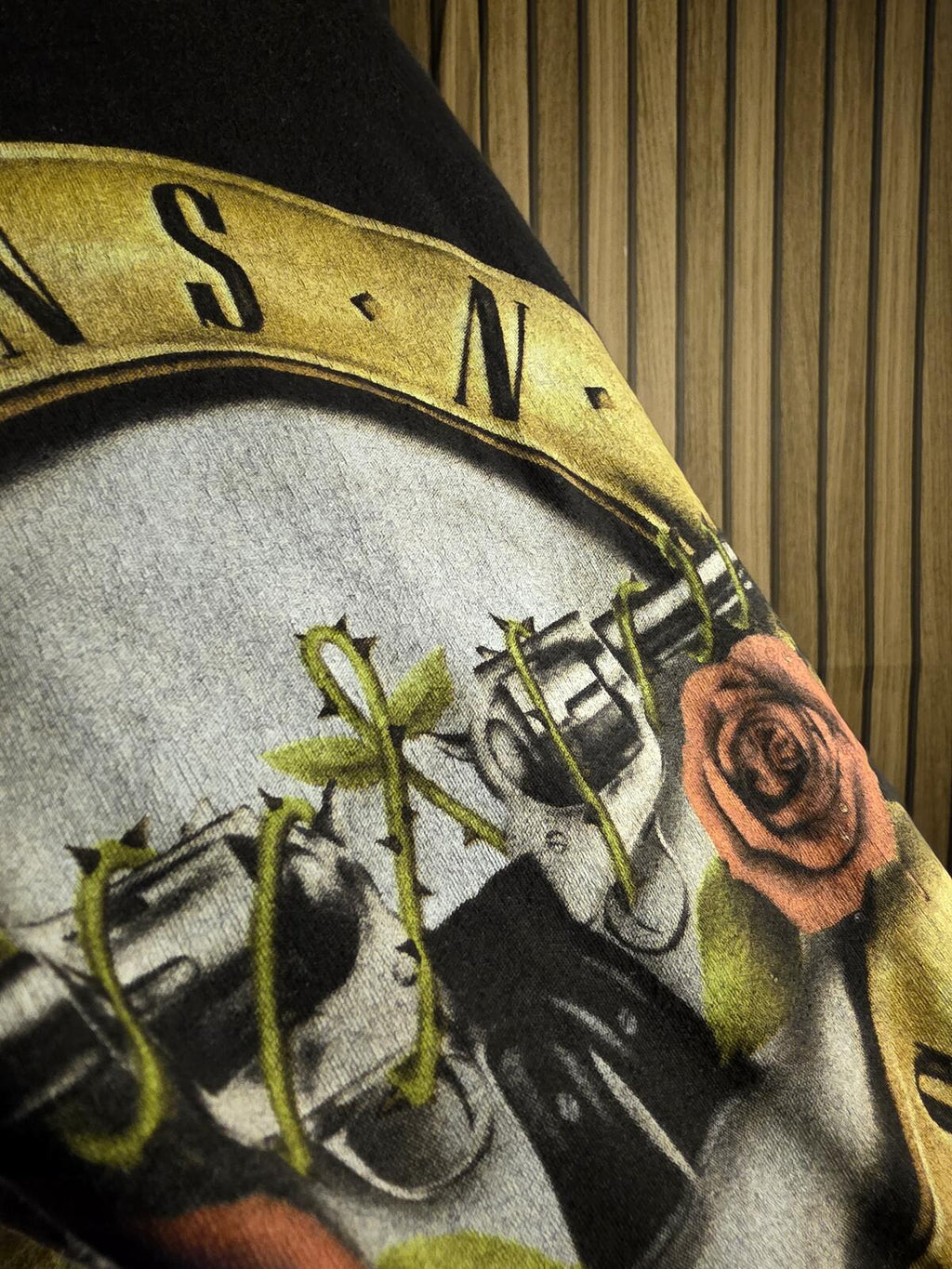 Guns N' Roses Black Graphic Band T-Shirt Medium