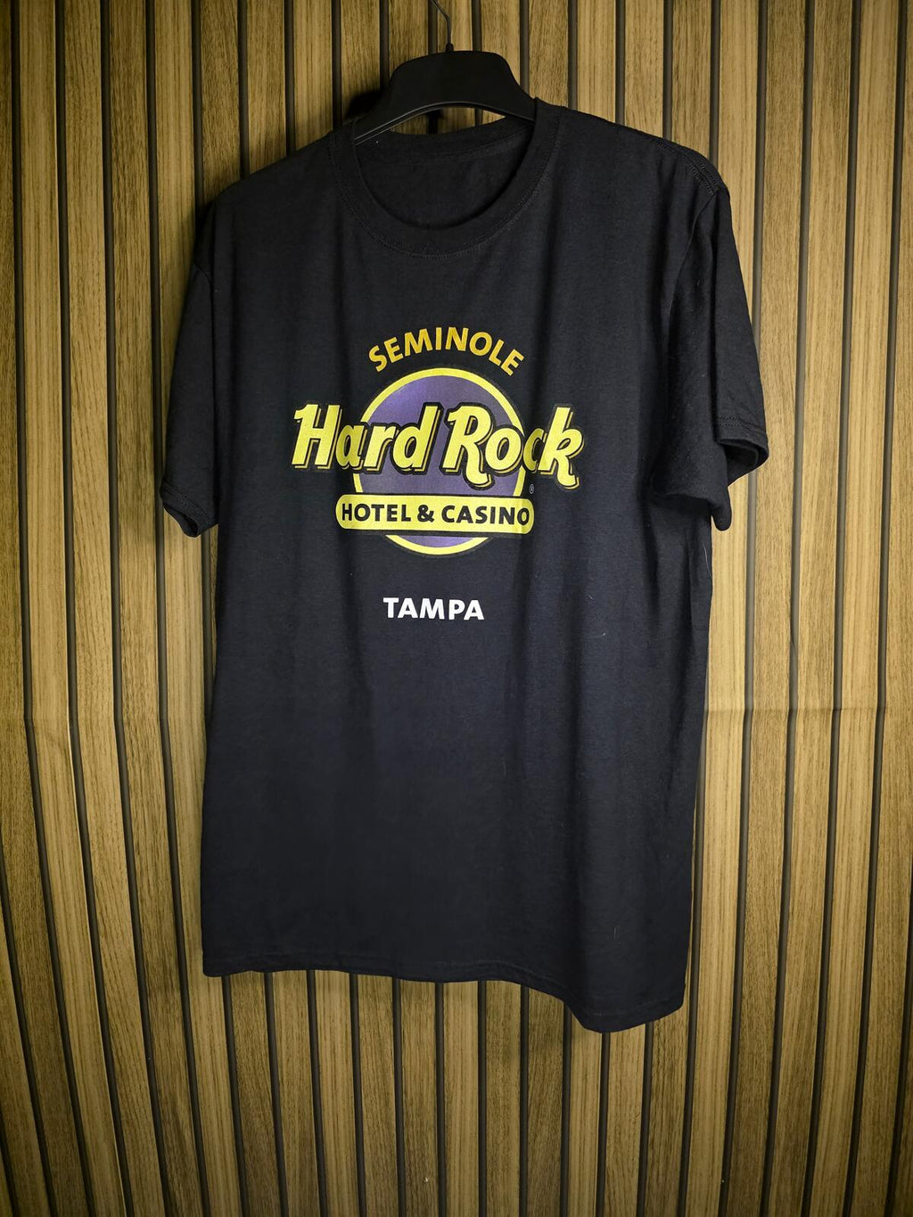 Hard Rock Seminole Hotel & Casino Tampa Black T-Shirt Medium