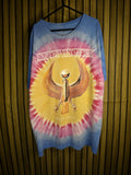 Earth Wind & Fire Tour 2022 Tie-Dye T-Shirt Blue Pink Yellow Size L