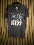 KISS Band Graphic T-Shirt Charcoal Grey Medium