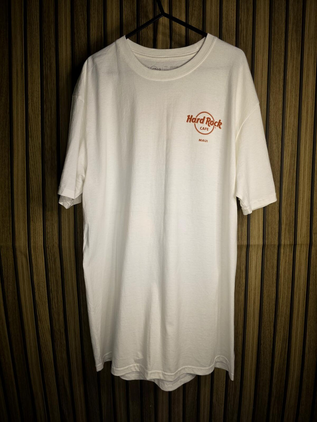 Hard Rock Cafe Maui Graphic T-Shirt White Large