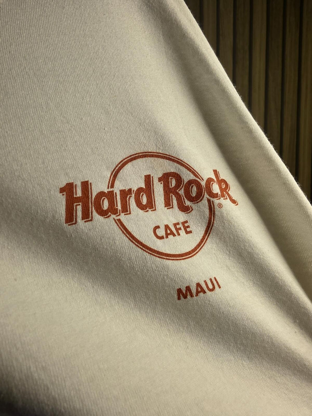 Hard Rock Cafe Maui Graphic T-Shirt White Large