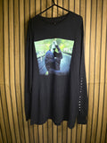Justin Bieber Long Sleeve Graphic T-Shirt Black Large