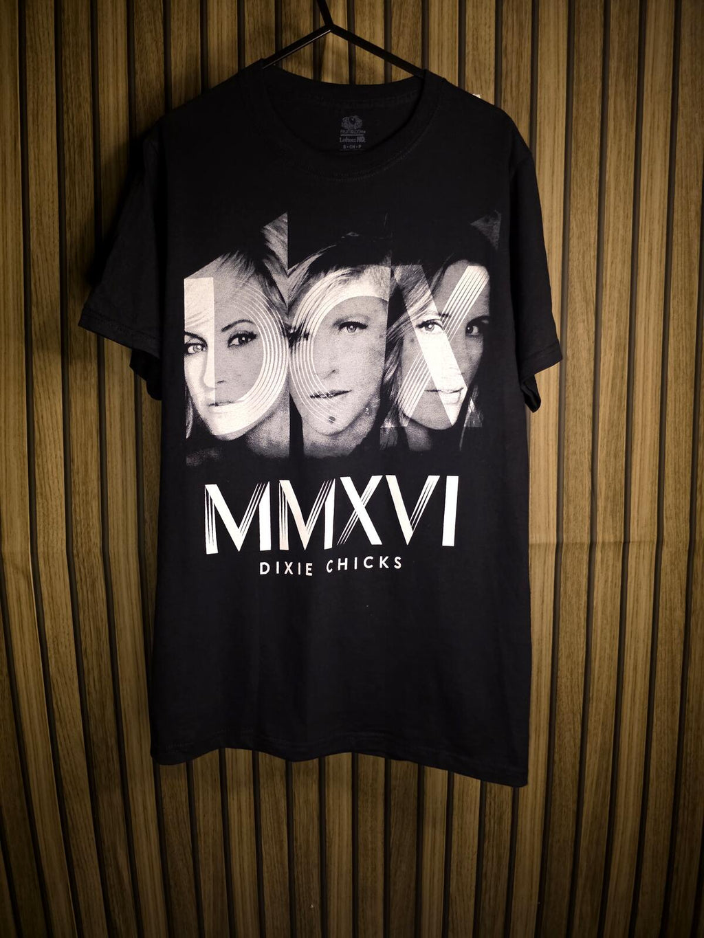 Dixie Chicks MMXVI Tour Black T-Shirt Size S