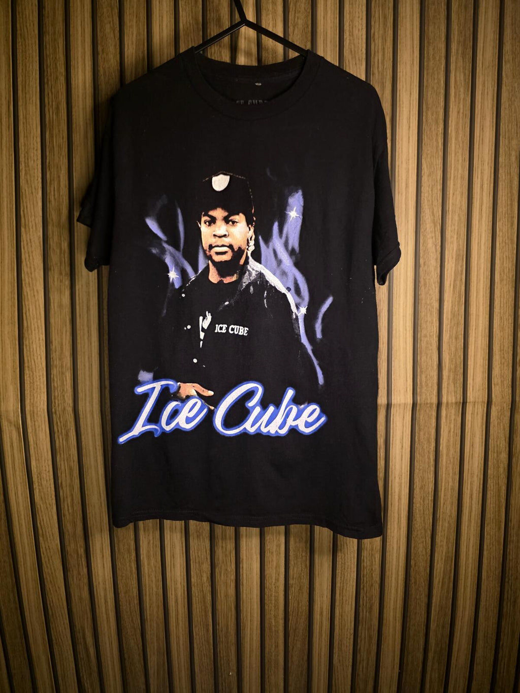 Ice Cube Graphic T-Shirt Black Small