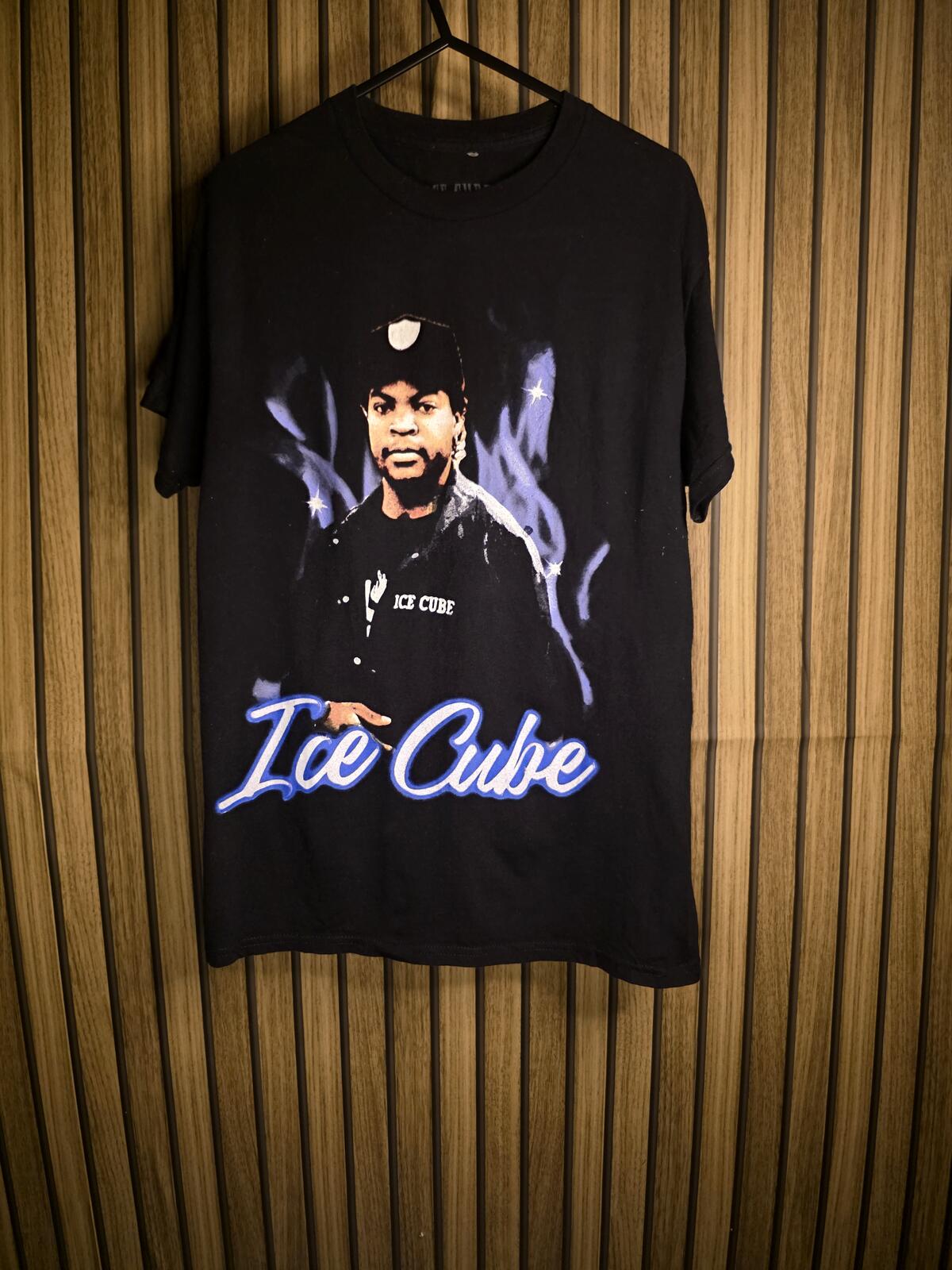 Ice Cube Graphic T-Shirt Black Small