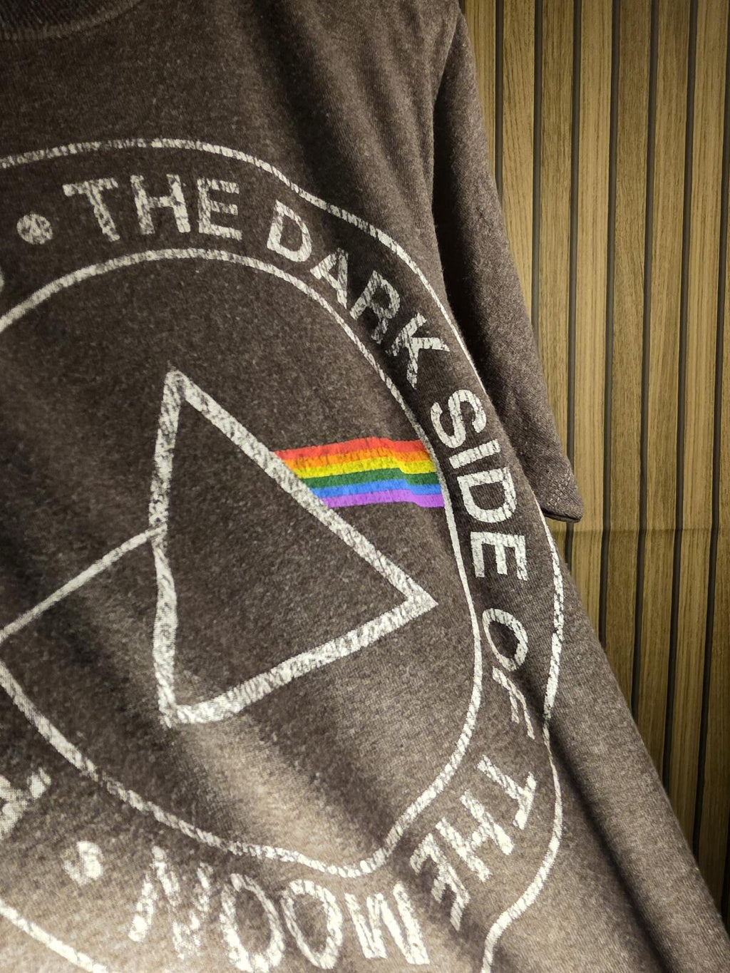 Pink Floyd Dark Side of the Moon Graphic T-Shirt Grey Medium