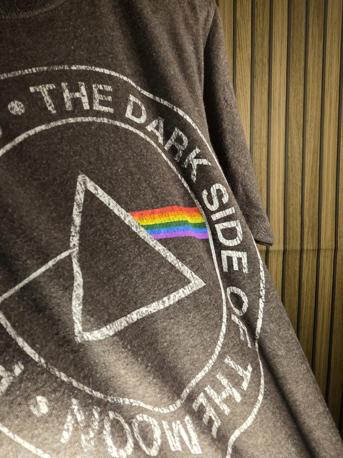 Pink Floyd Dark Side of the Moon Graphic T-Shirt Grey Medium