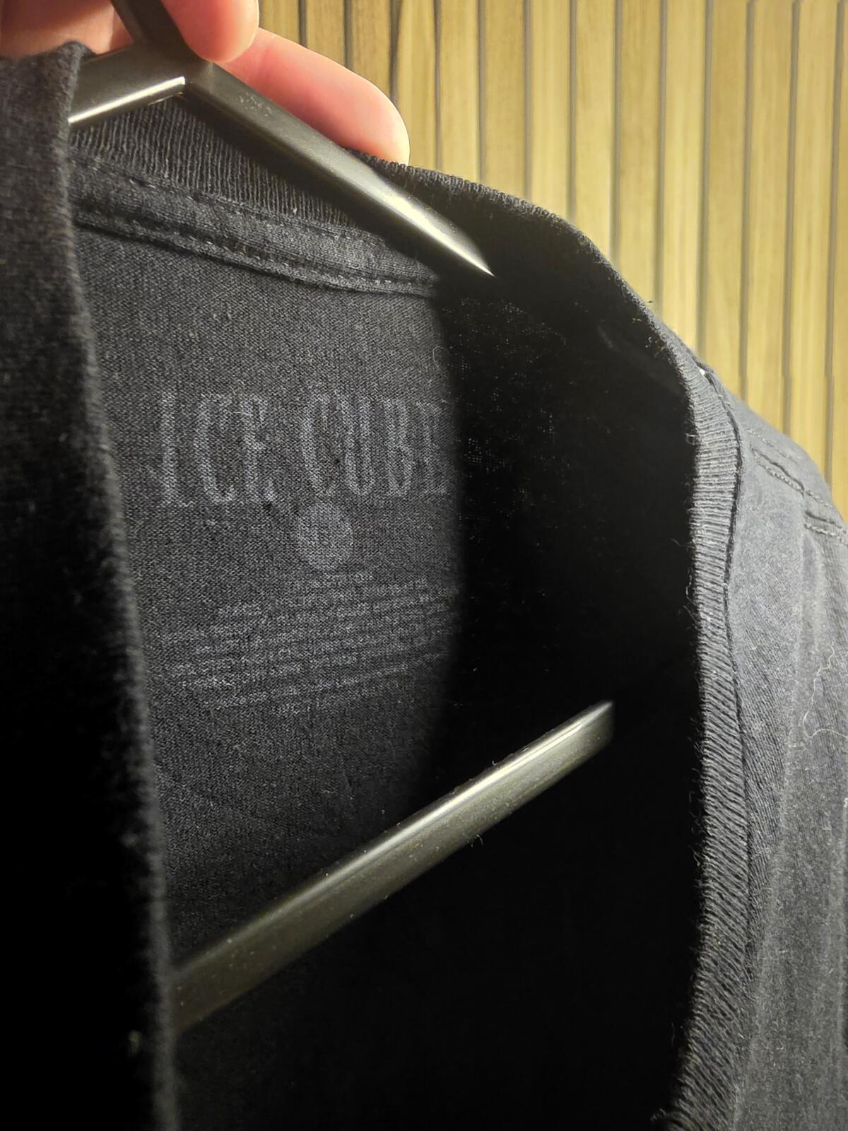 Ice Cube Graphic T-Shirt Today Was A Good Day Black Small