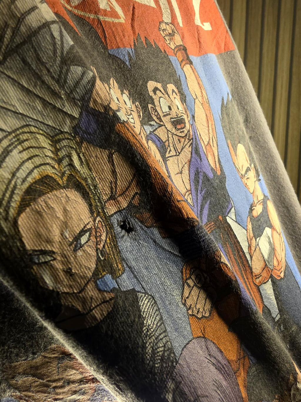 Dragon Ball Z Graphic T-shirt Brown 2X