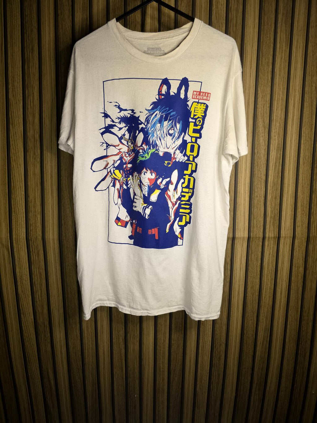 My Hero Academia Graphic T-Shirt White Size S