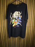Avatar The Last Airbender Graphic T-Shirt Black Size L