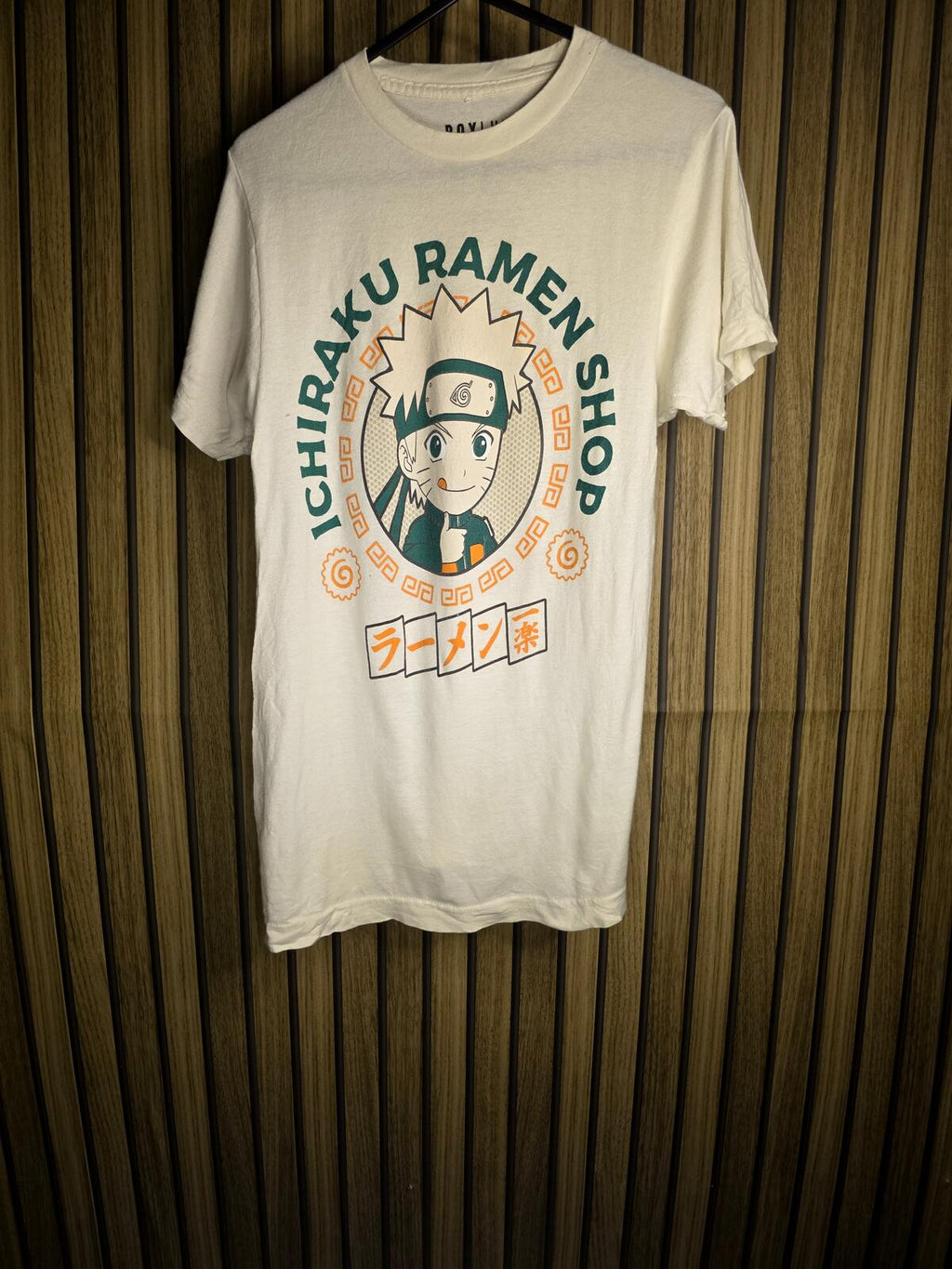BoxLunch Naruto Shippuden Ichiraku Ramen Shop Graphic T-Shirt White X-Small