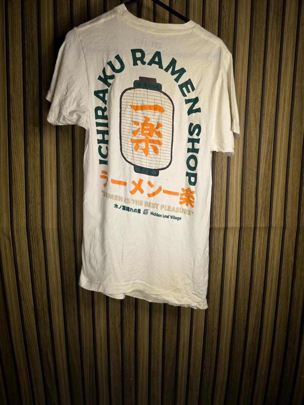 BoxLunch Naruto Shippuden Ichiraku Ramen Shop Graphic T-Shirt White X-Small
