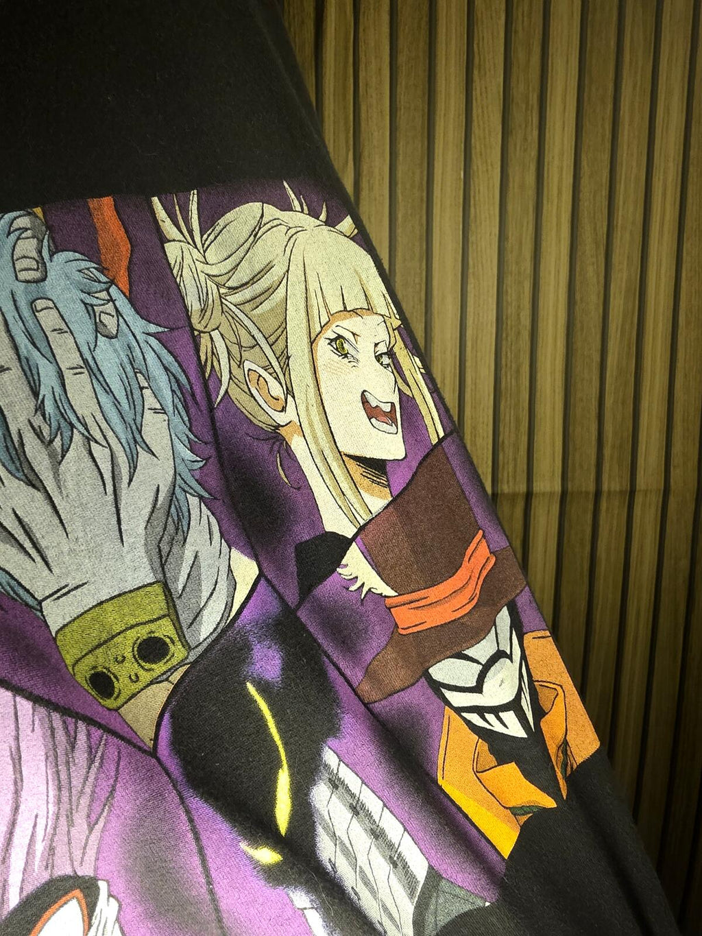 My Hero Academia Black Graphic T-Shirt Medium