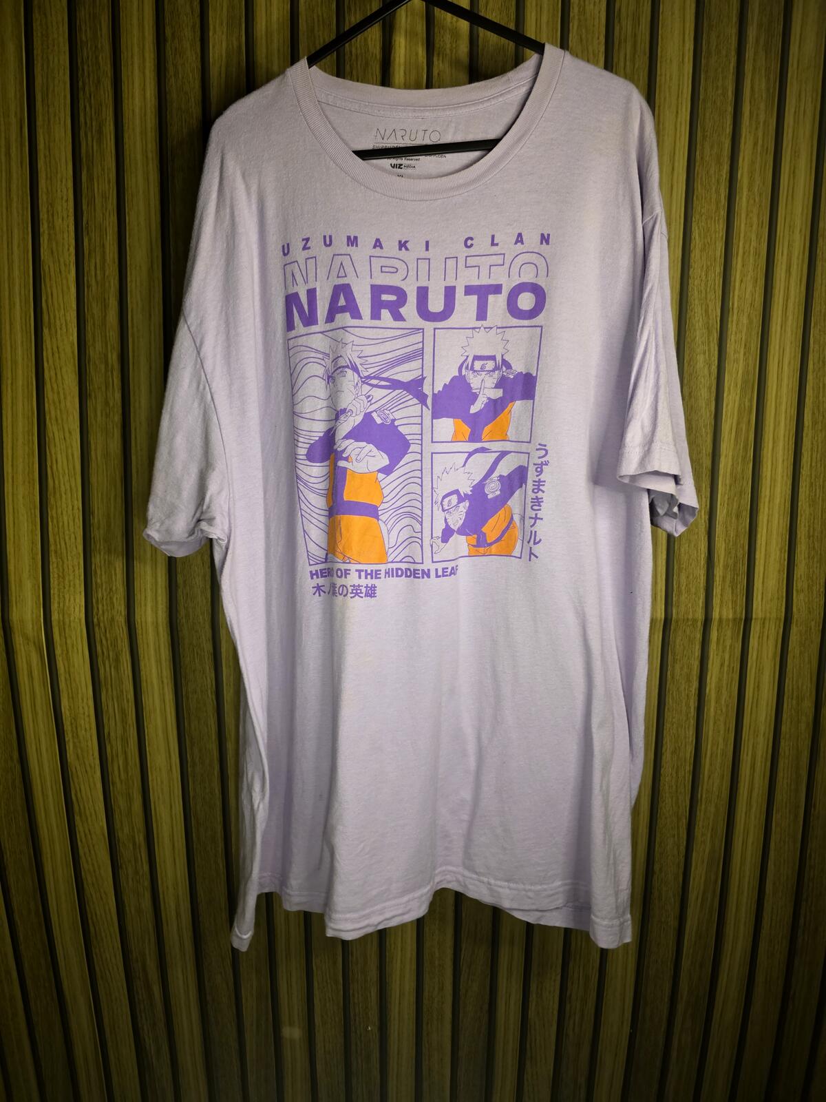 Naruto Shippuden Collection Graphic T-shirt Purple XL