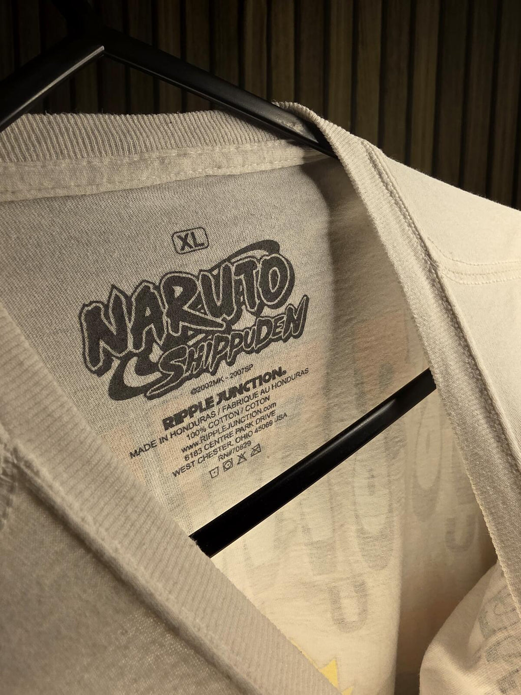 Ripple Junction Naruto Shippuden Graphic T-Shirt White XL