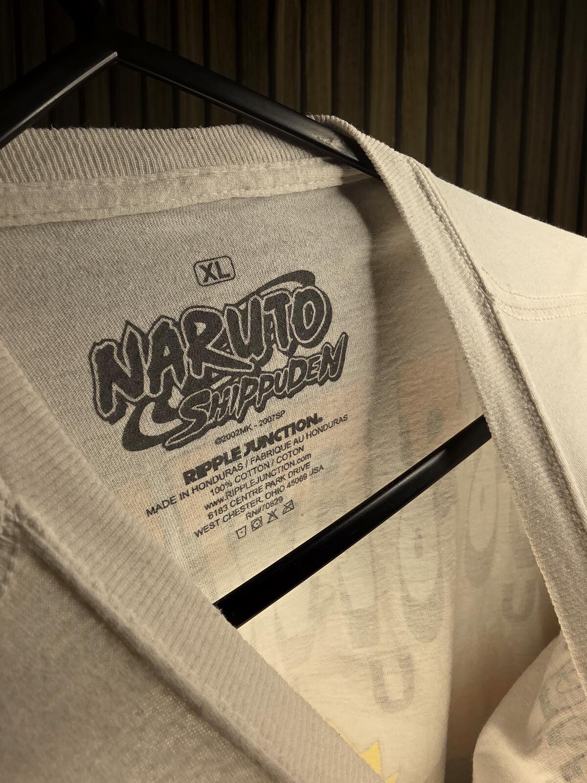 Ripple Junction Naruto Shippuden Graphic T-Shirt White XL