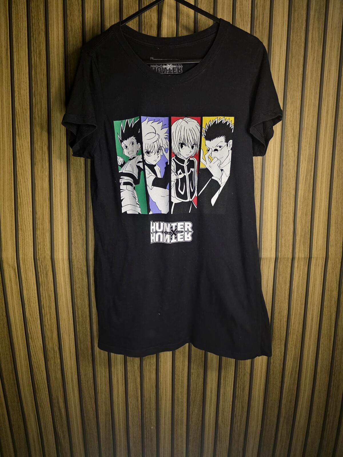 Hunter x Hunter Anime T-Shirt Black Medium