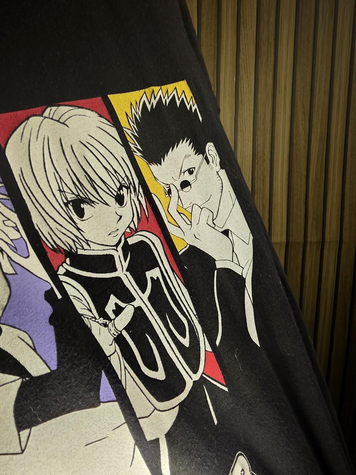 Hunter x Hunter Anime T-Shirt Black Medium