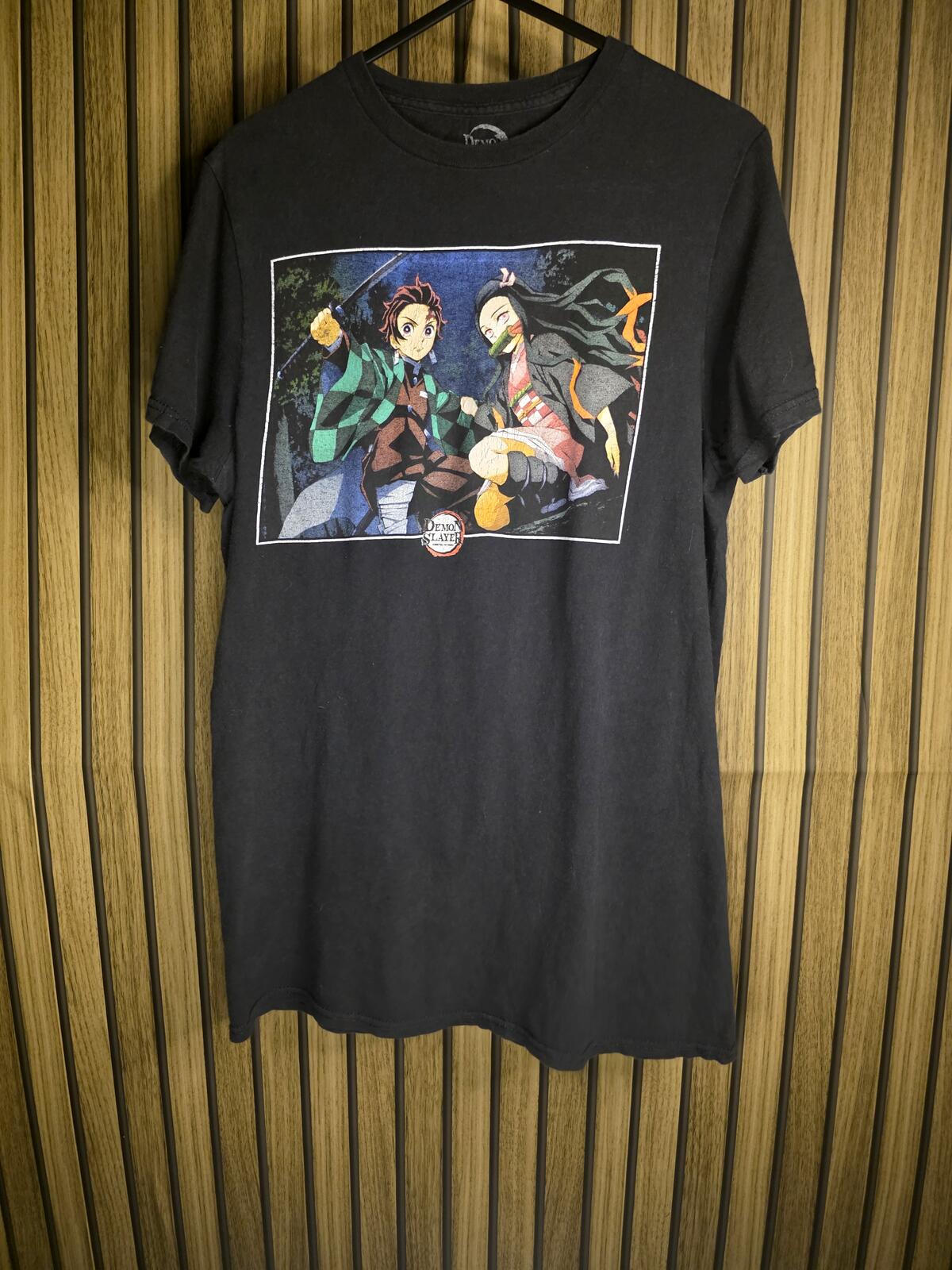 Demon Slayer Graphic T-Shirt Black Small