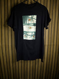 Naruto Anime Graphic Black T-Shirt with Eye Design Small