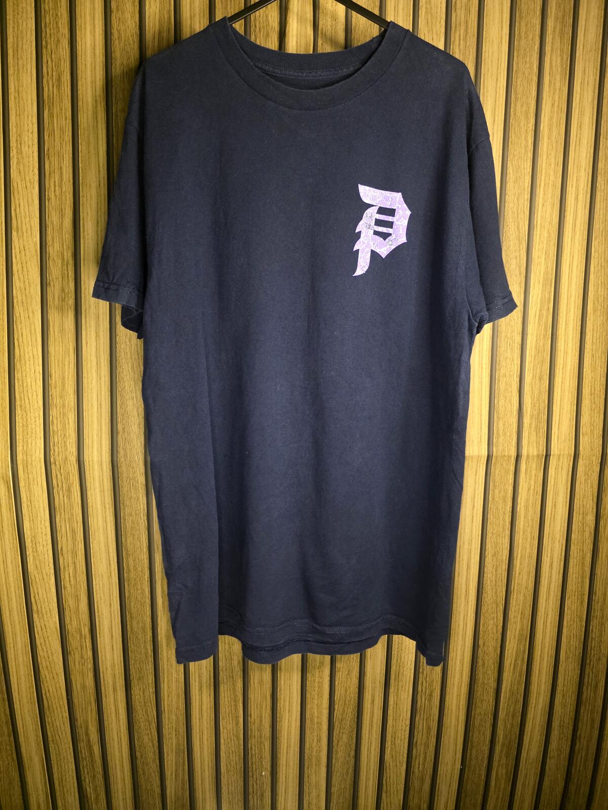 Naruto x Primitive Men's Black T-Shirt with Purple Graphic Print Size M