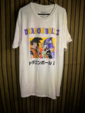 Dragon Ball Z T-Shirt White Size L